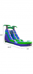 20241002 183744 0000 1727909767 Tropical Paradise 16ft Wet/Dry Slide